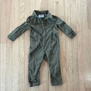 Toddler utility romper/boilersuit